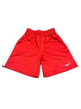 Nike youth large red training shorts.